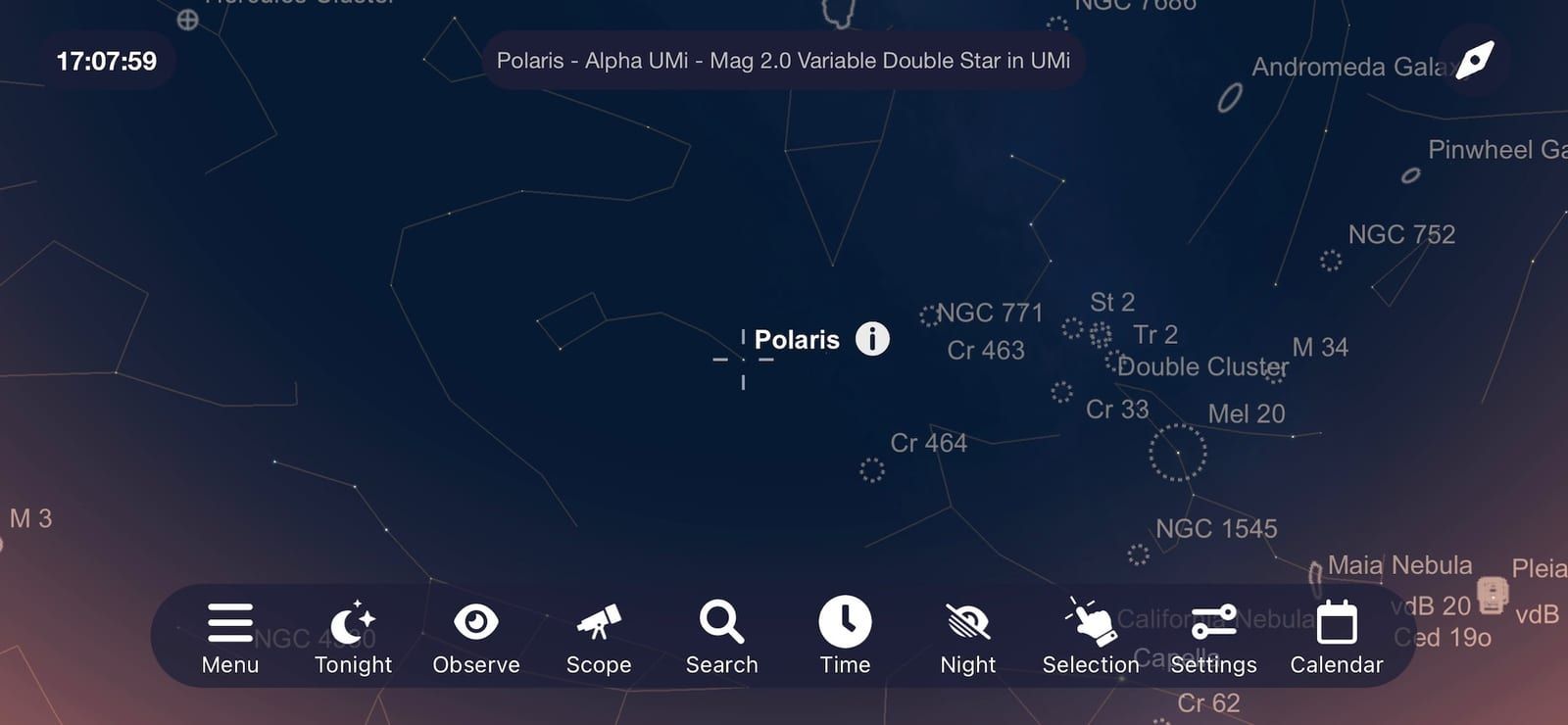 Polaris - Sky Safari Pro