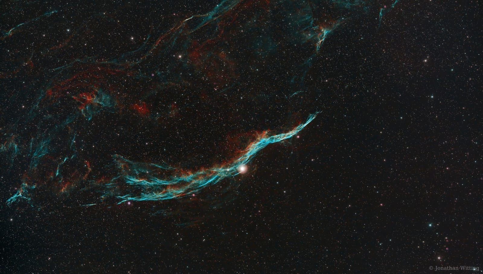 Western Veil Nebula (NGC 6960)