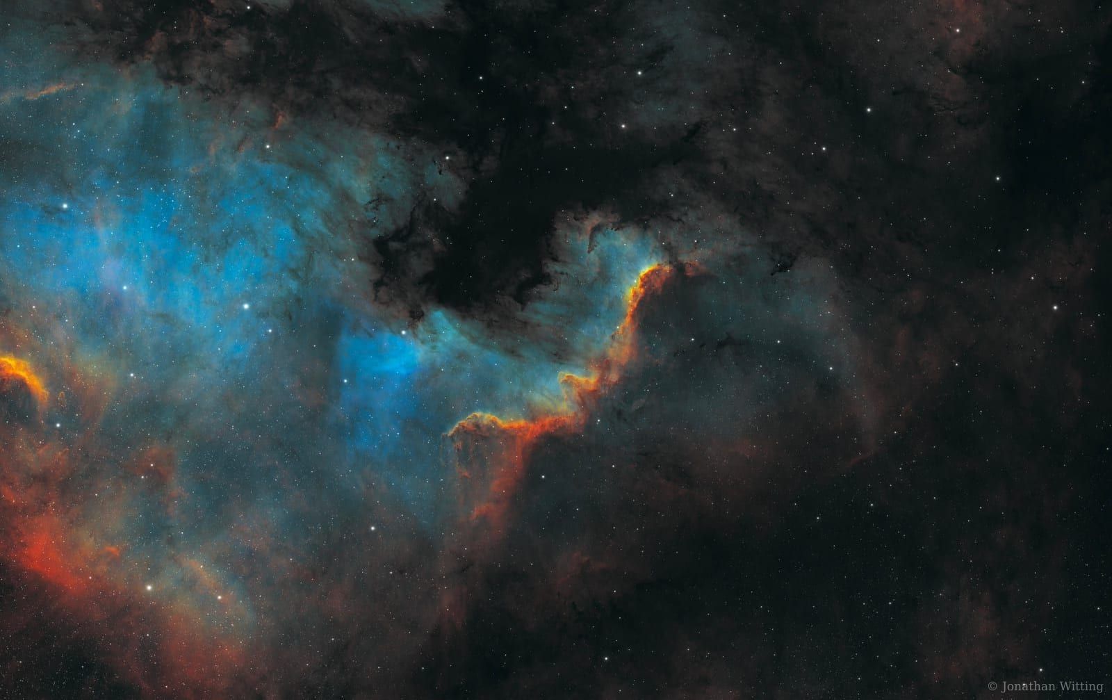 Cygnus Wall (NGC 7000)