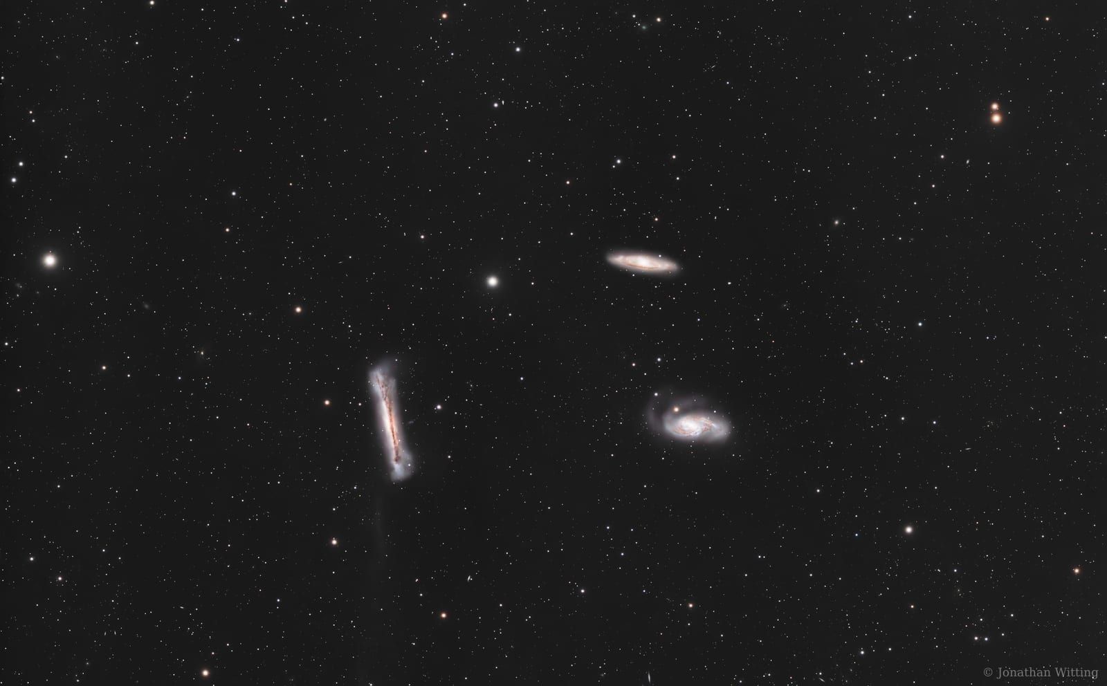 Leo Triplet (M65, M66, NGC 3628)